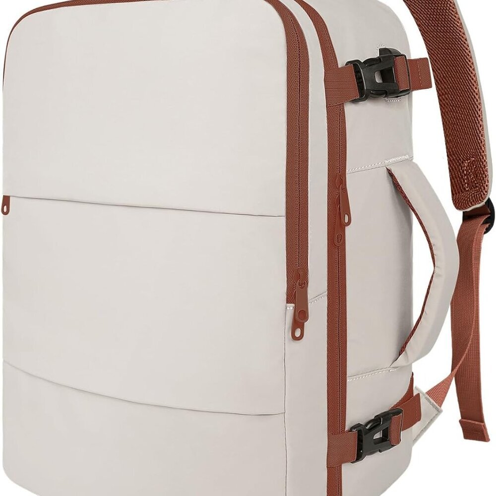 Backpack for Women, College Backpack with Laptop Compartment & Shoe Pouch, 35l T
